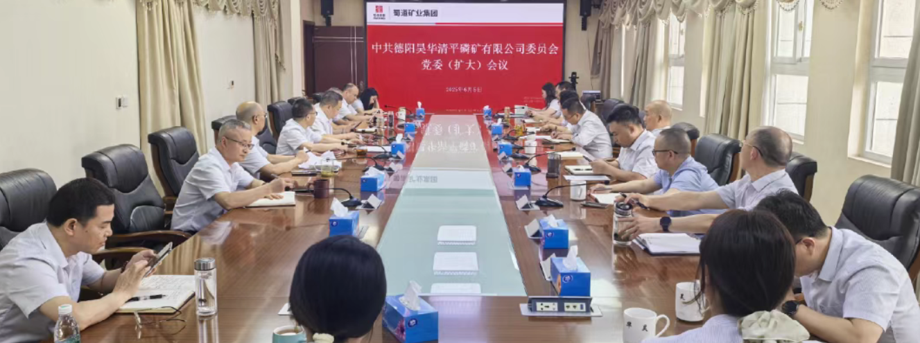 公司召開黨委擴大會議部署近期重點工作